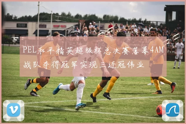 PEL和平精英超级杯总决赛落幕4AM战队夺得冠军实现三连冠伟业