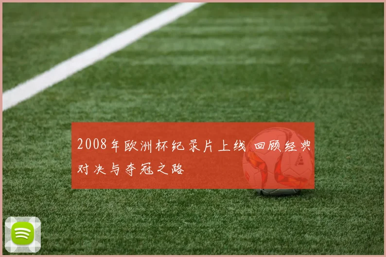 2008年欧洲杯纪录片上线 回顾经典对决与夺冠之路