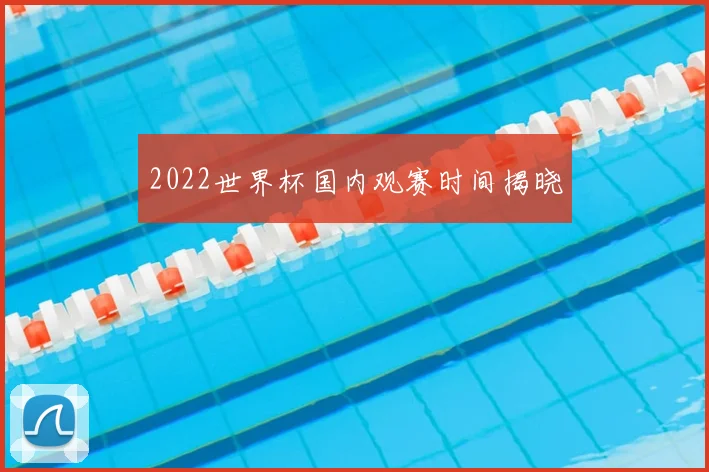 2022世界杯国内观赛时间揭晓